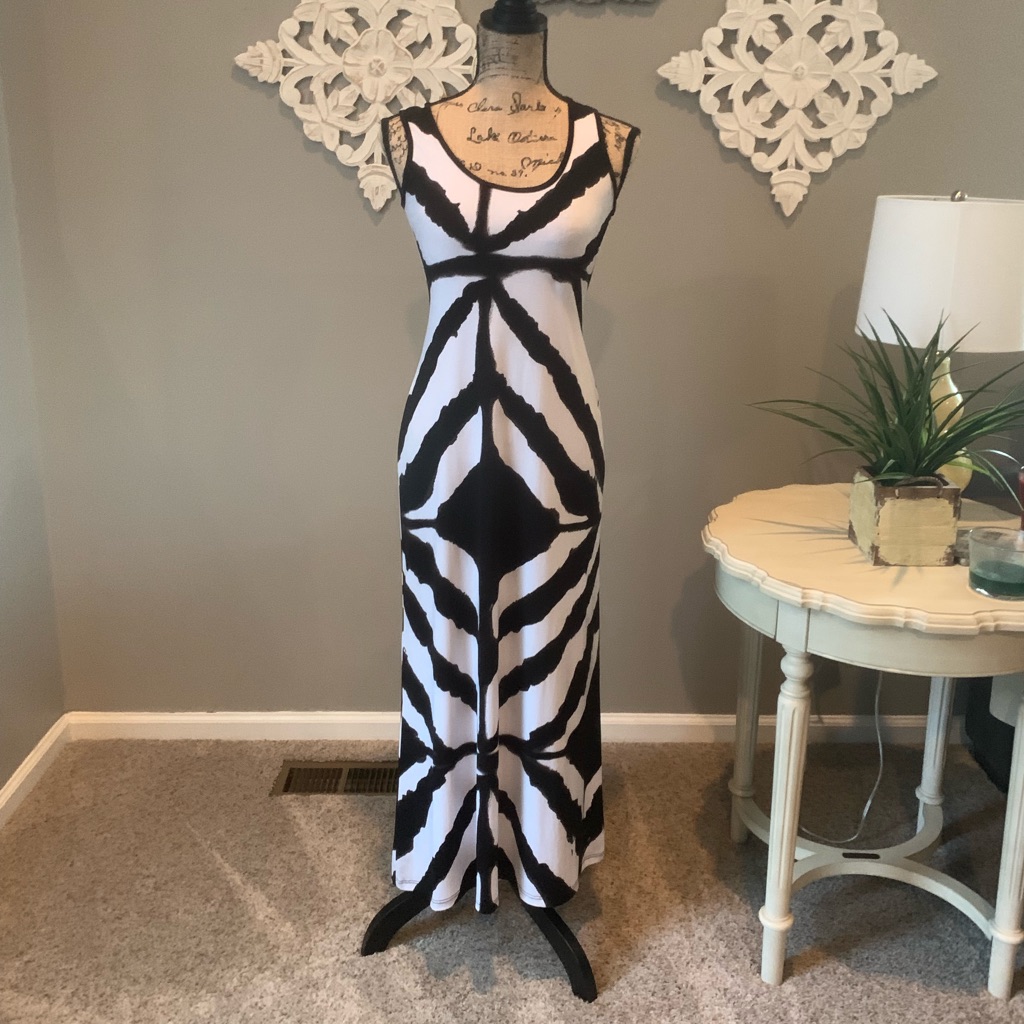 Black And White Maxi
